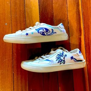 Soludos embroidered sneakers